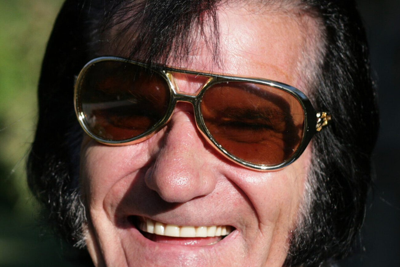 Charles Hobbs is known as the Elvis of Beattyville, Ky. Hobson has impersonated Elvis for more than 35 years. Photo by Matt Murray